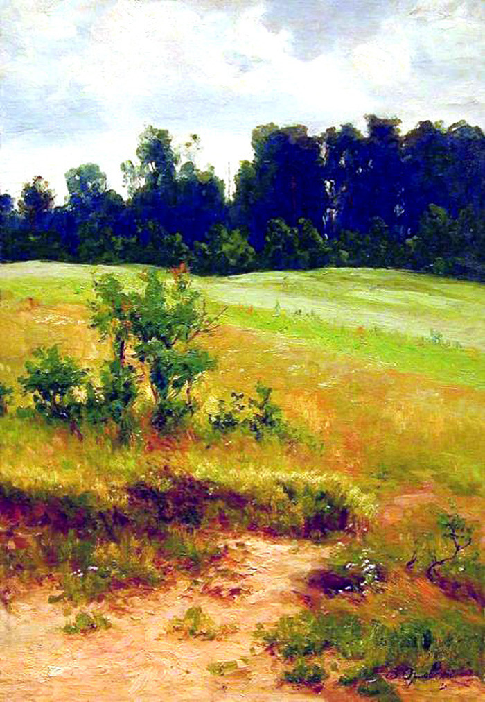 俄罗斯Орловский Владимир Донатович风景油画作品欣赏