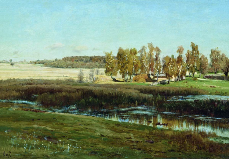 俄罗斯Орловский Владимир Донатович风景油画作品欣赏