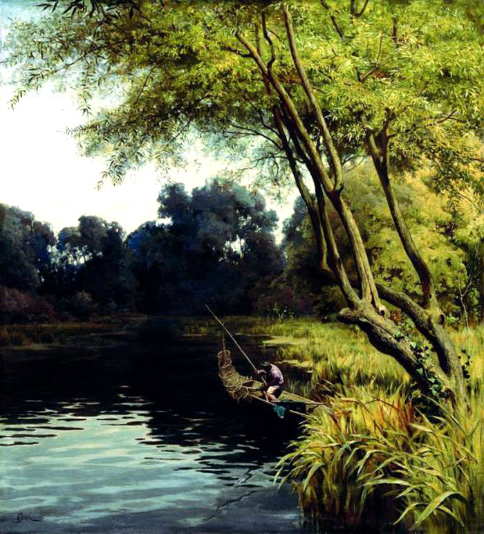 俄罗斯Орловский Владимир Донатович风景油画作品欣赏