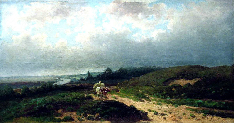 俄罗斯Орловский Владимир Донатович风景油画作品欣赏