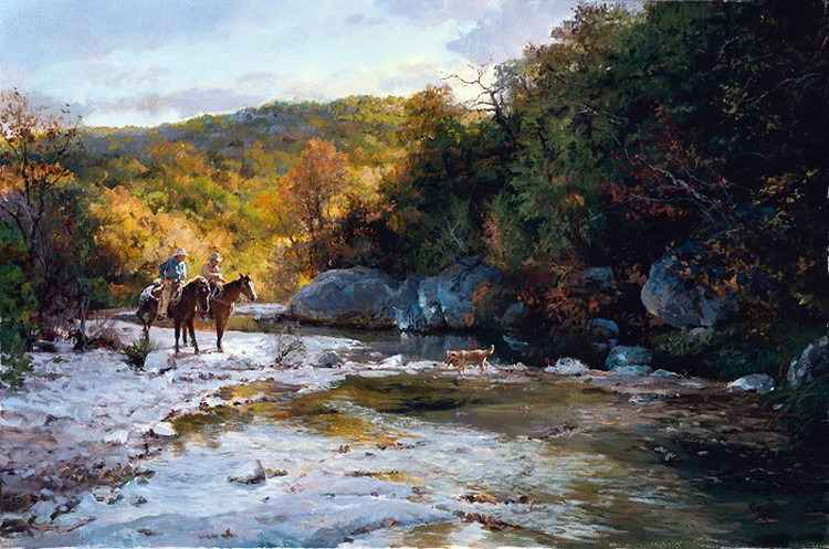 美国James Robinson风景油画作品欣赏