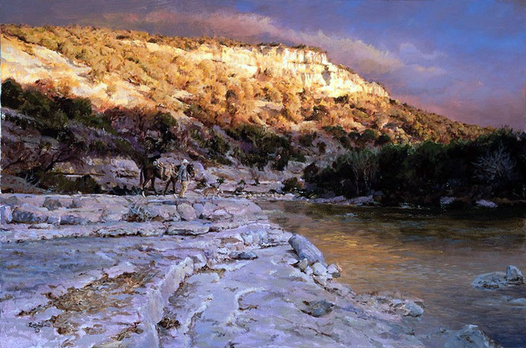 美国James Robinson风景油画作品欣赏