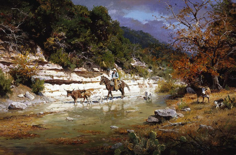 美国James Robinson风景油画作品欣赏