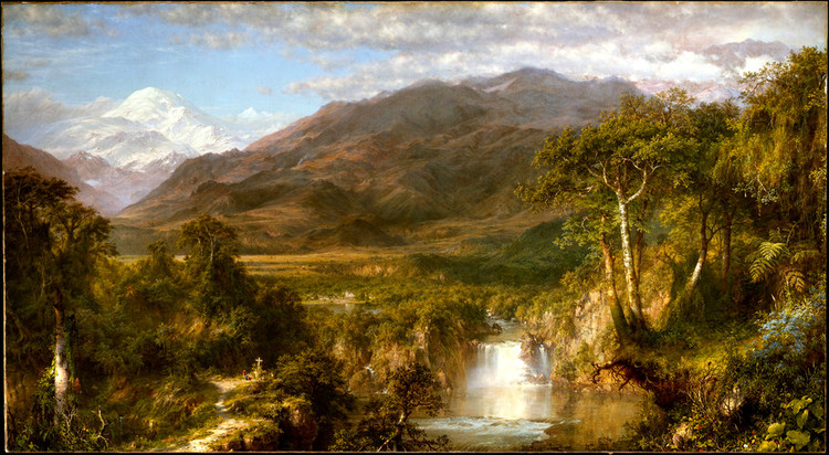 美国Frederic Edwin Church风景油画作品欣赏