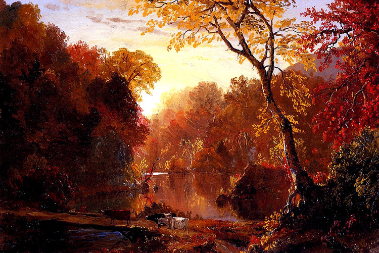 美国Frederic Edwin Church风景油画作品欣赏