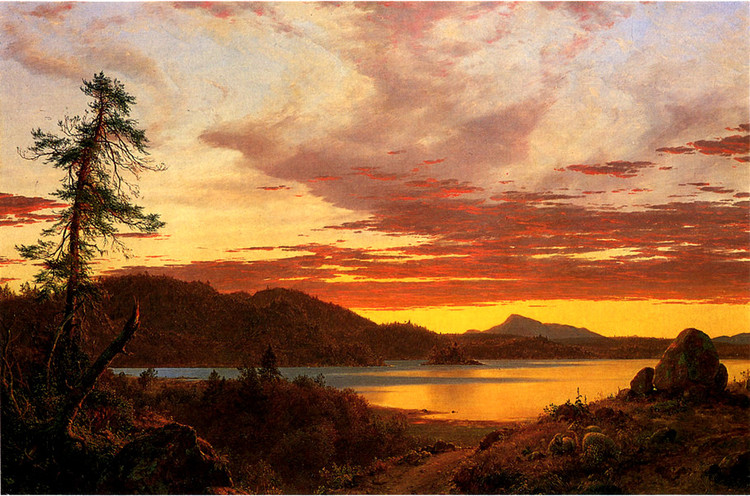 美国Frederic Edwin Church风景油画作品欣赏