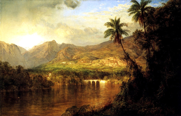 美国Frederic Edwin Church风景油画作品欣赏