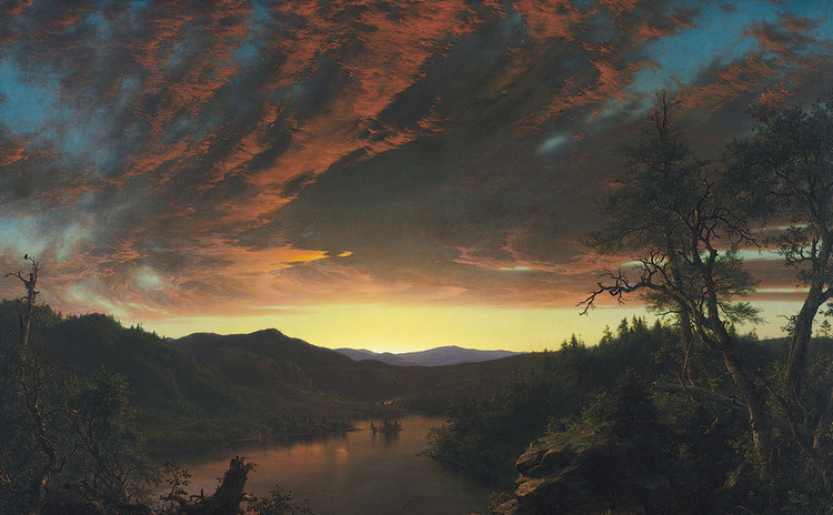 美国Frederic Edwin Church风景油画作品欣赏