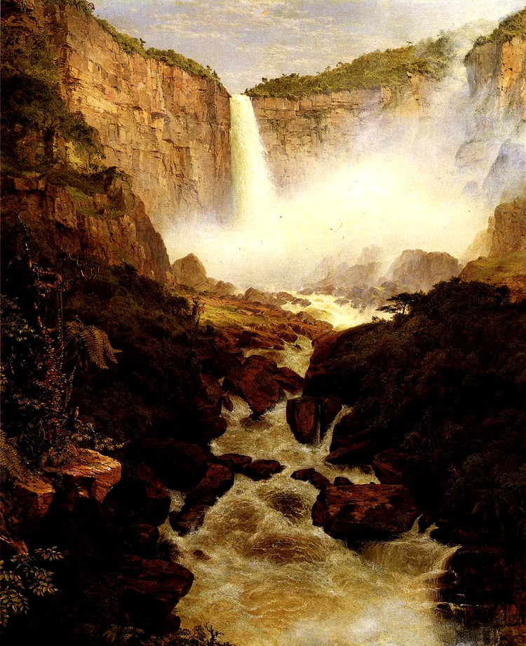 美国Frederic Edwin Church风景油画作品欣赏