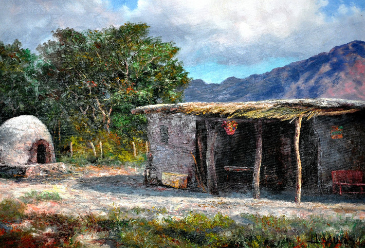 阿根廷Huertas Aguiar风景油画作品欣赏