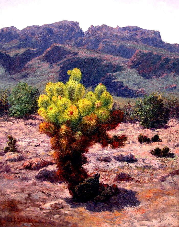 阿根廷Huertas Aguiar风景油画作品欣赏