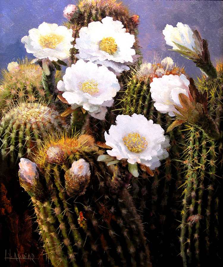 阿根廷Huertas Aguiar风景油画作品欣赏