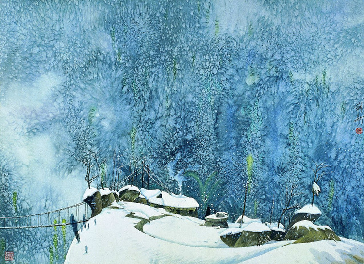 曹剑新风景油画作品欣赏