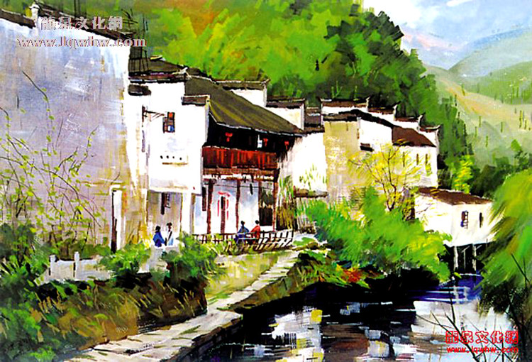 曹剑新风景油画作品欣赏