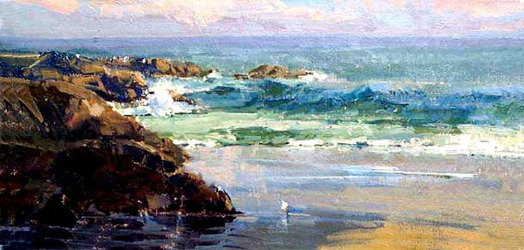 美国Kathryn Stats风景油画作品欣赏