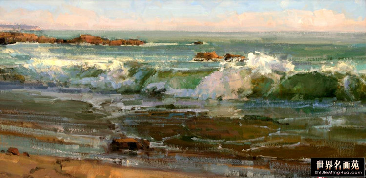 美国Kathryn Stats风景油画作品欣赏