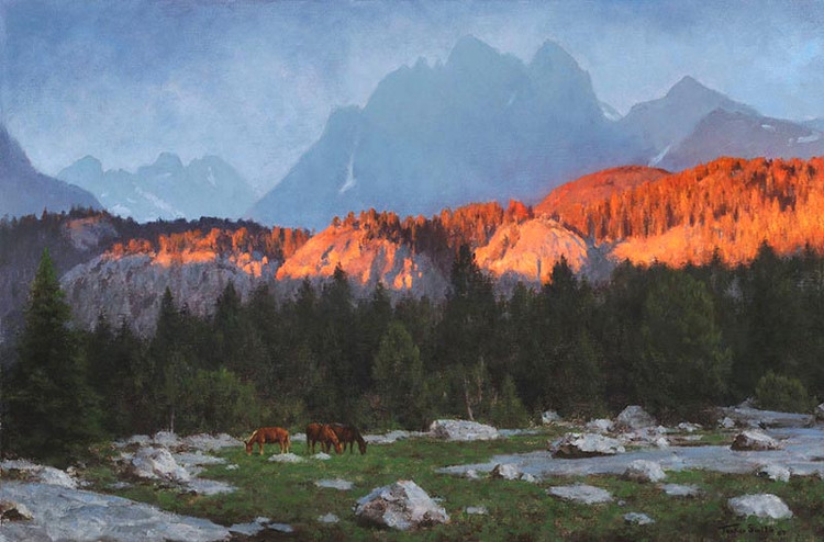 美国Tucker Smith风景油画作品欣赏