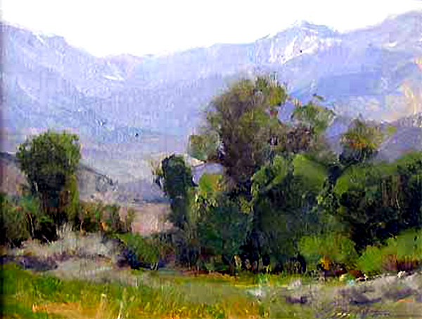 美国Bill Anton西牧风景油画作品欣赏