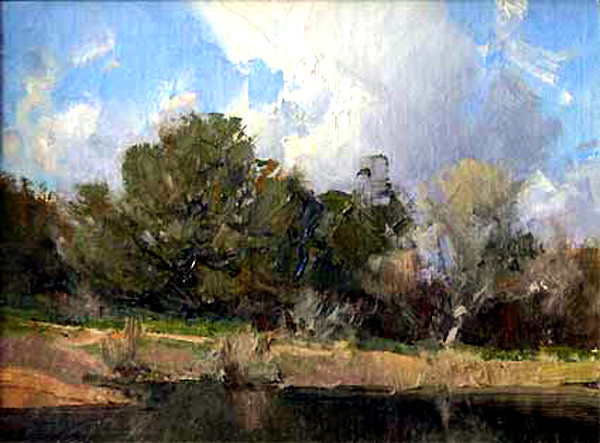美国Bill Anton西牧风景油画作品欣赏