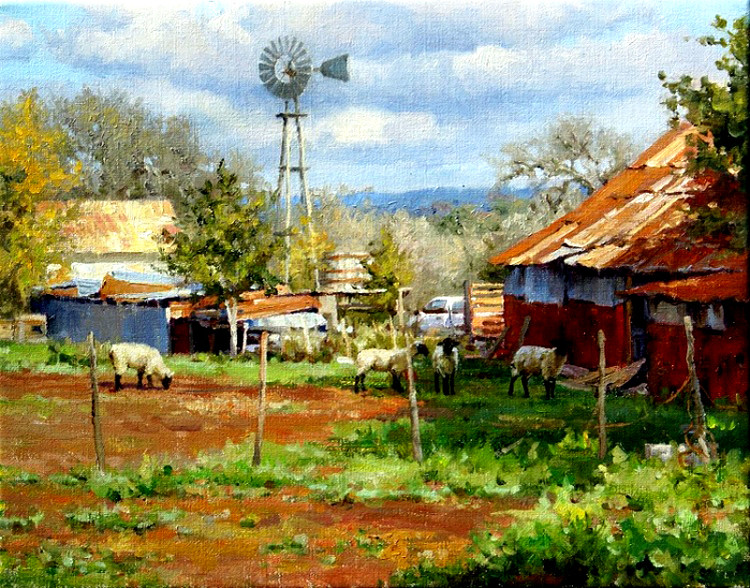 美国Mark Haworth风景油画作品欣赏