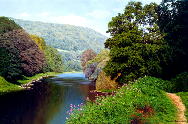 英国Michael James Smith风景油画作品欣赏