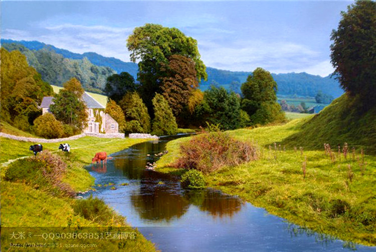 英国Michael James Smith风景油画作品欣赏