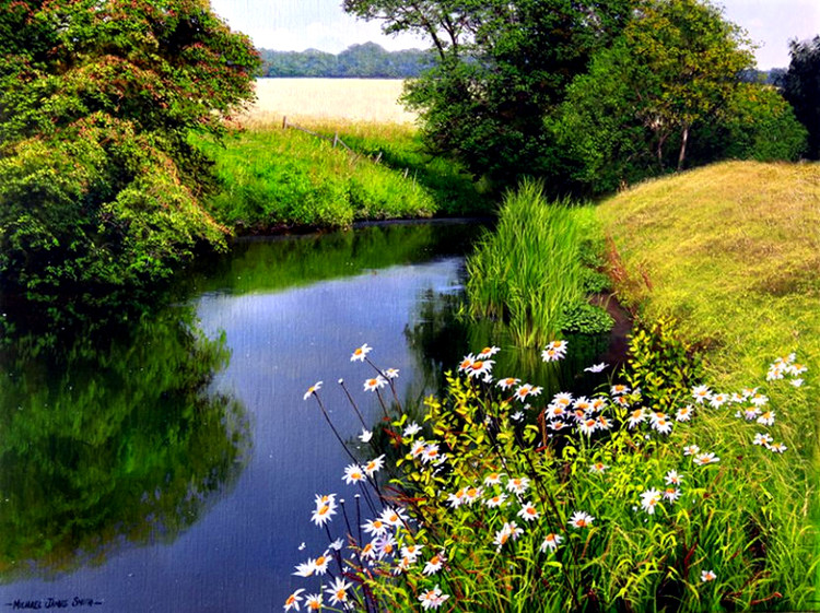 英国Michael James Smith风景油画作品欣赏