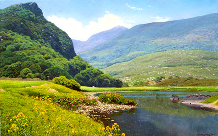 英国Michael James Smith风景油画作品欣赏
