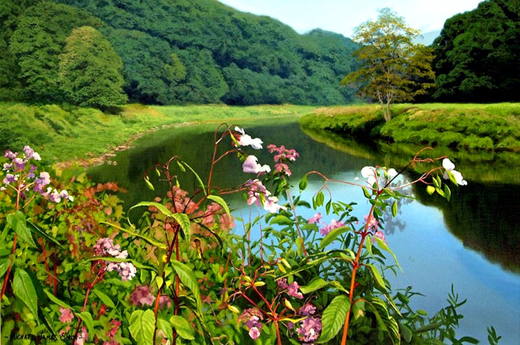 英国Michael James Smith风景油画作品欣赏