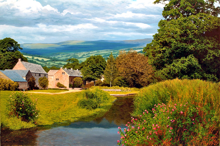 英国Michael James Smith风景油画作品欣赏