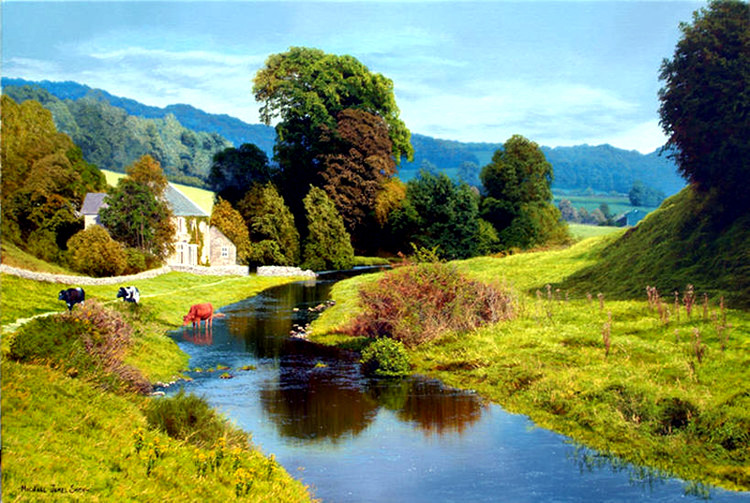 英国Michael James Smith风景油画作品欣赏