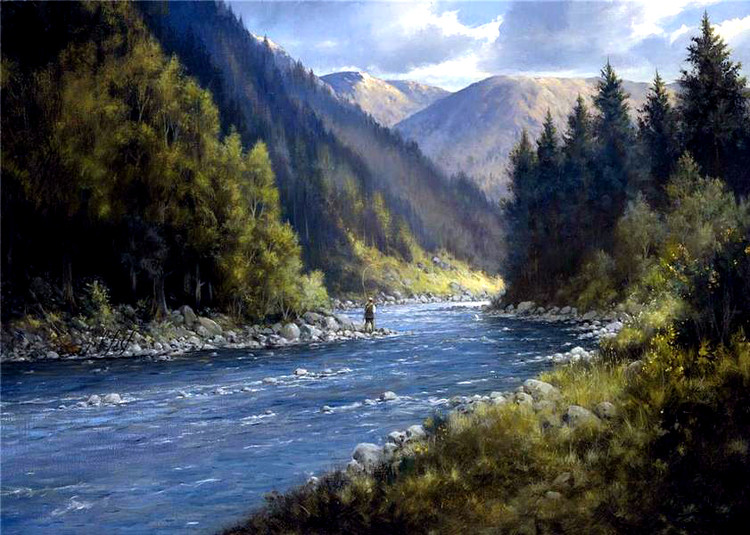 英国Colin W Burns风景油画作品欣赏