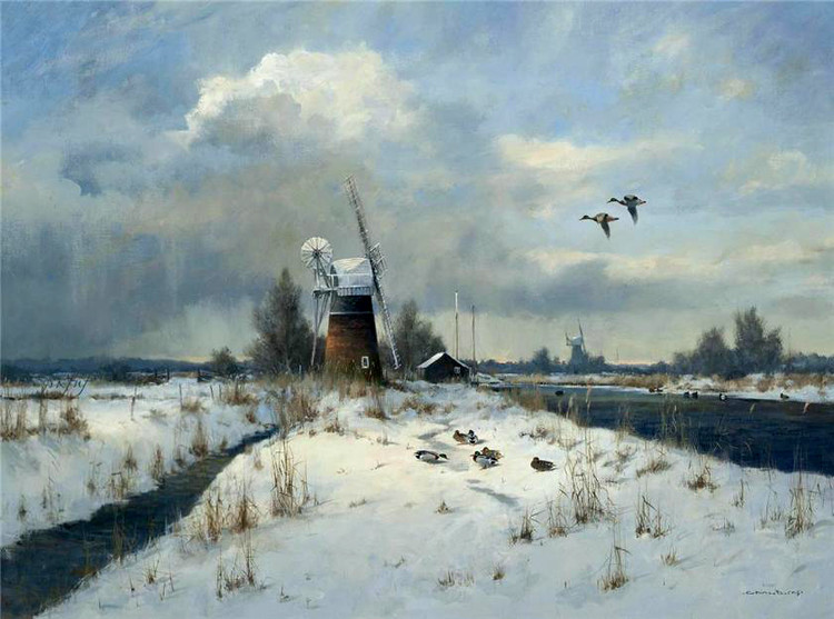 英国Colin W Burns风景油画作品欣赏