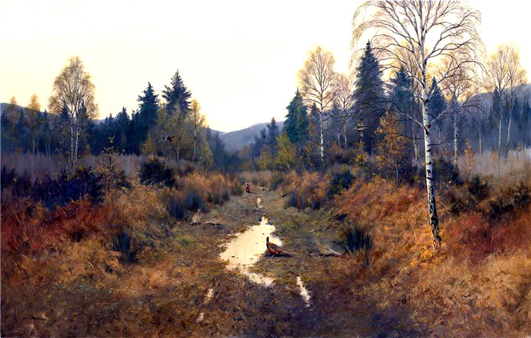 英国Colin W Burns风景油画作品欣赏