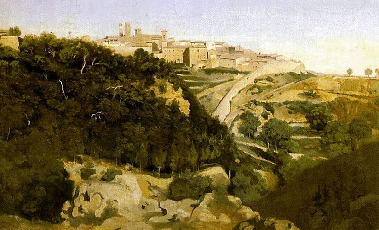 法国Jean Baptiste Camille Corot风景油画作品欣赏