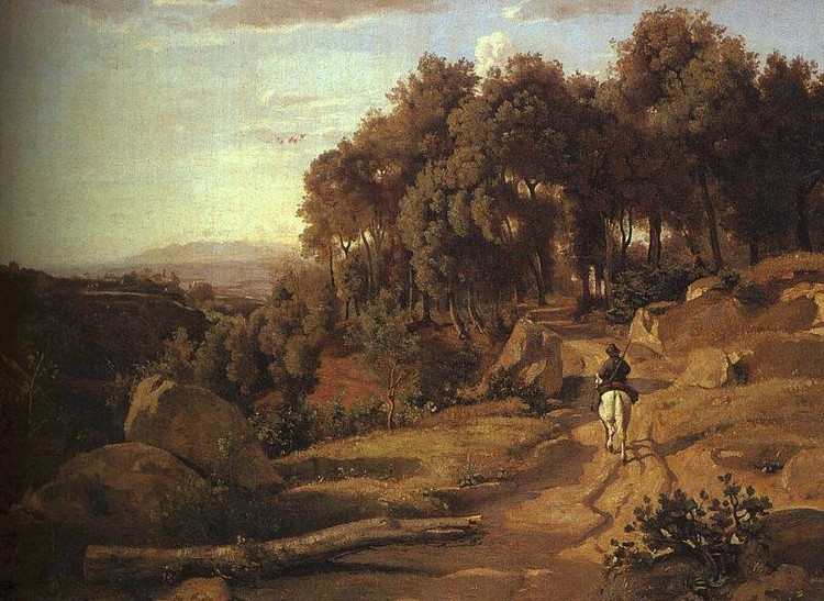 法国Jean Baptiste Camille Corot风景油画作品欣赏