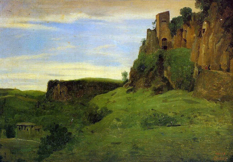 法国Jean Baptiste Camille Corot风景油画作品欣赏