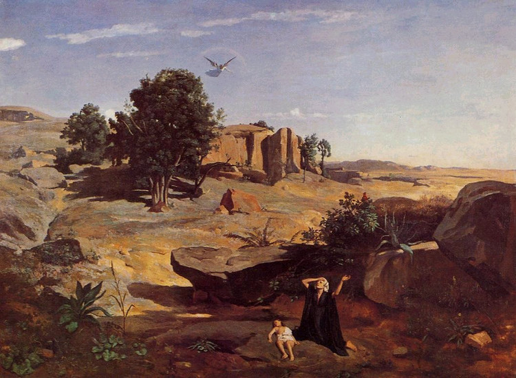 法国Jean Baptiste Camille Corot风景油画作品欣赏
