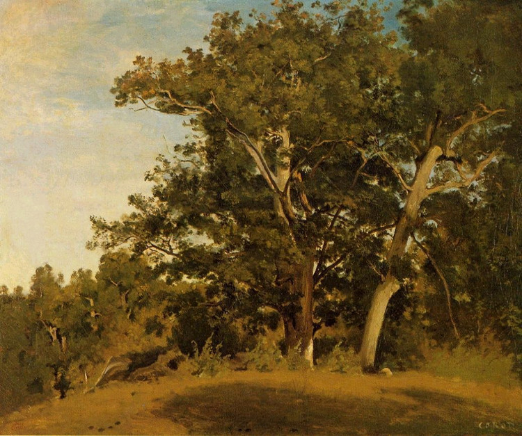 法国Jean Baptiste Camille Corot风景油画作品欣赏