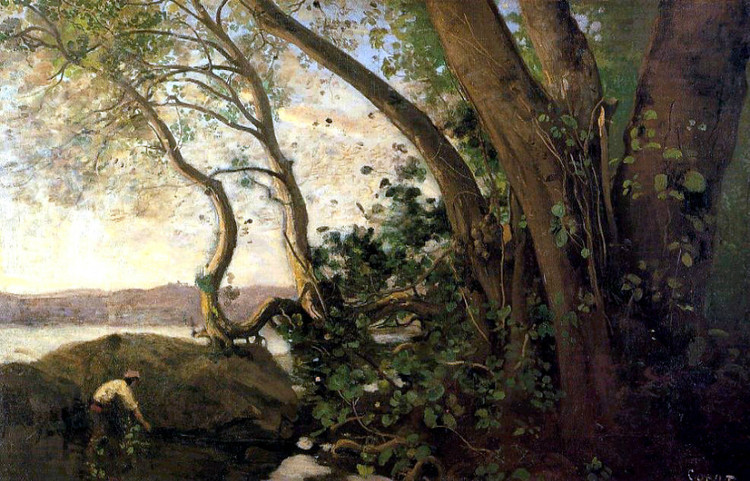 法国Jean Baptiste Camille Corot风景油画作品欣赏