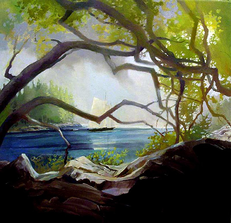 美国Paul Stone风景油画作品欣赏