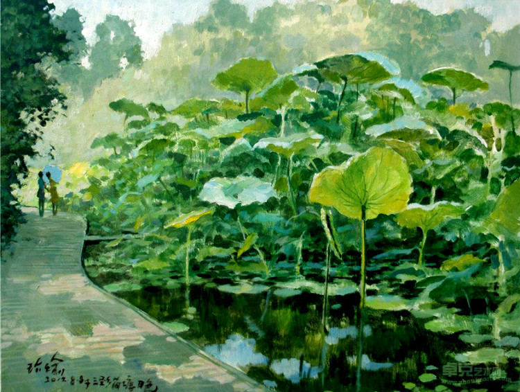 高阶瑜风景油画作品欣赏
