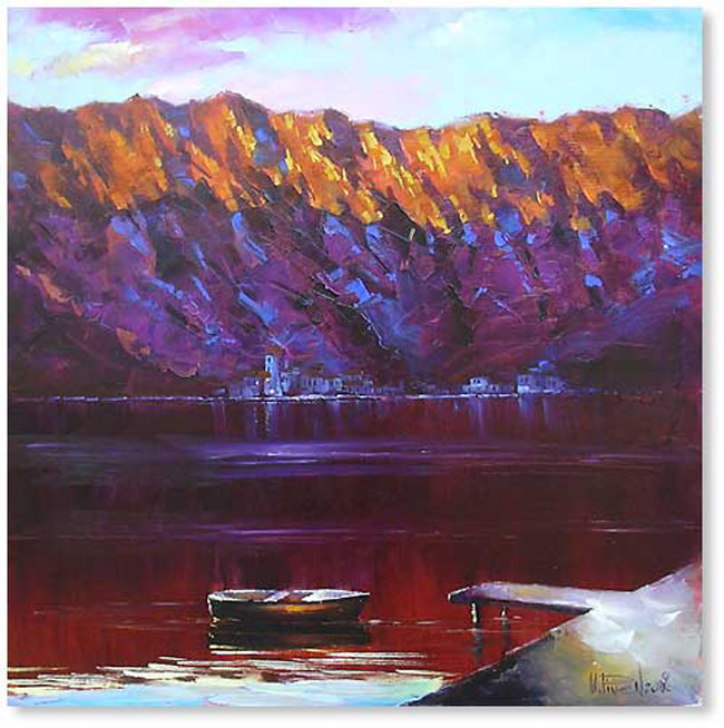 俄罗斯Piven Vladimir风景油画作品欣赏