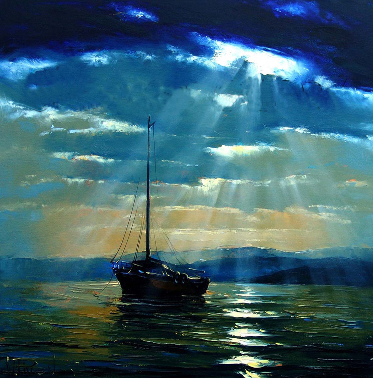 俄罗斯Piven Vladimir风景油画作品欣赏
