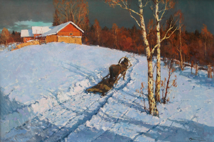 俄罗斯Alexander Kremer风景油画作品欣赏