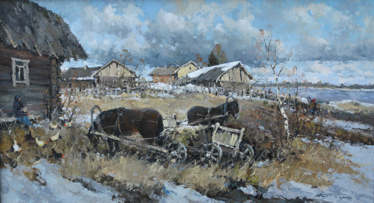 俄罗斯Alexander Kremer风景油画作品欣赏