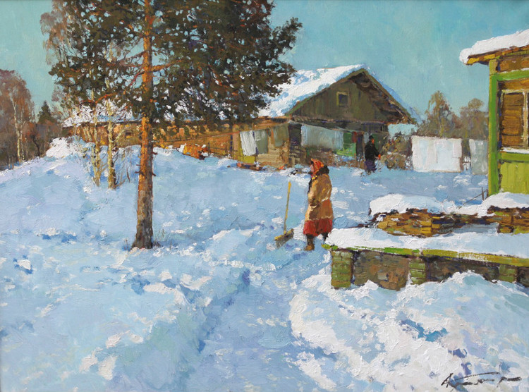 俄罗斯Alexander Kremer风景油画作品欣赏