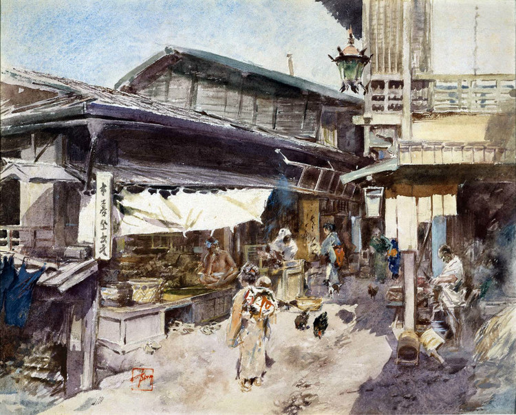 美国Blum Robert Frederick风景油画作品欣赏