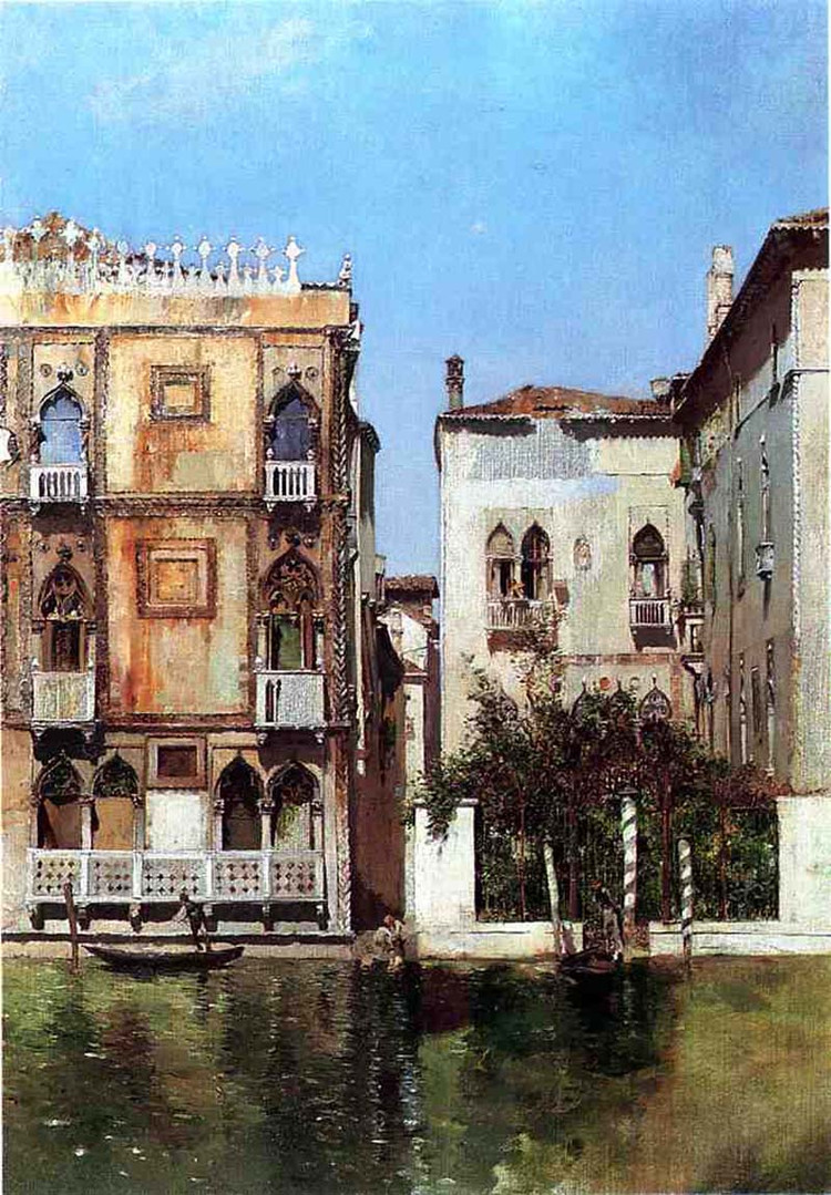 美国Blum Robert Frederick风景油画作品欣赏