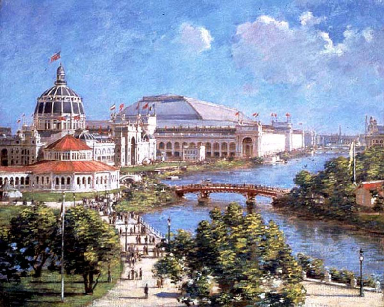 美国Blum Robert Frederick风景油画作品欣赏